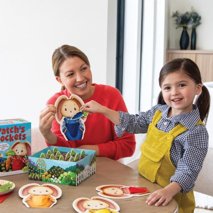 Alternate Image #1 of Patch's Pockets - Colorful Carrot Matching Game