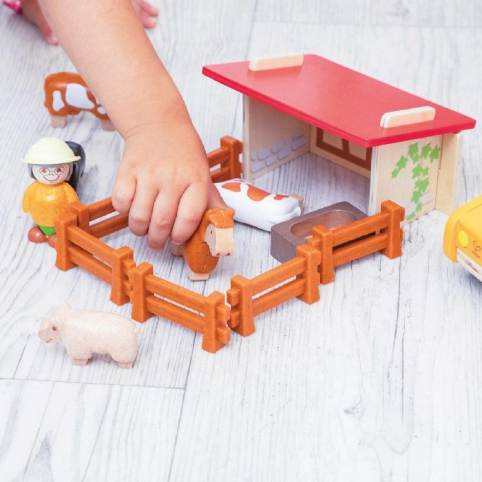 Alternate Image #1 of My Little World Farm Set - 38 Pieces