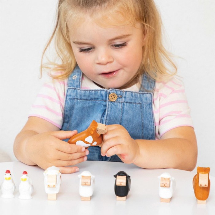 Alternate Image #1 of My Little World Farm Animal Set - 10 Pieces