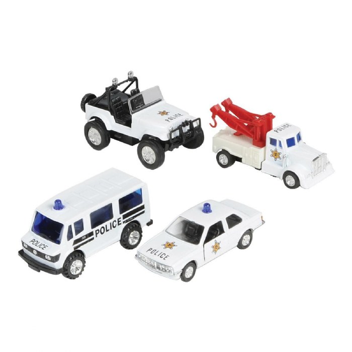 Alternate Image #1 of Pullback Emergency Vehicles - Set of 12