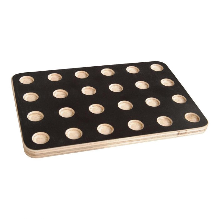 Alternate Image #1 of Mini Black Wooden Handwriting Boards - Set of 13