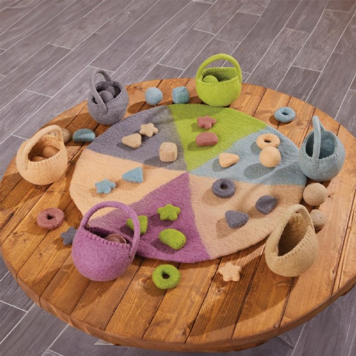 Alternate Image #1 of Feltala Loose Parts - Set of 36