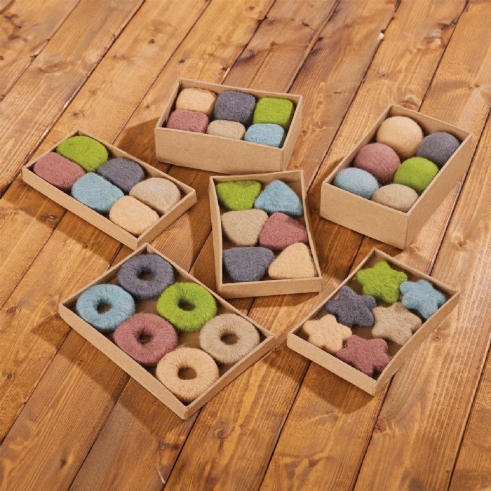 Alternate Image #1 of Feltala Loose Parts - Set of 36