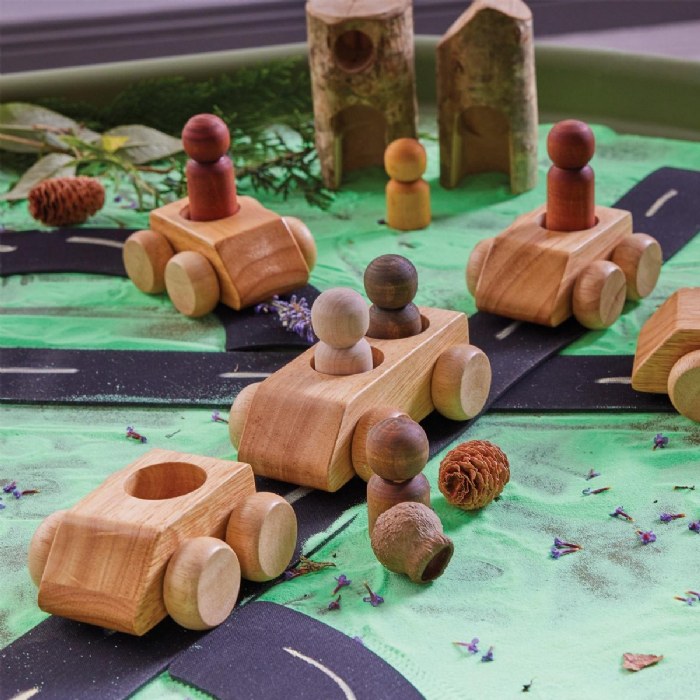 Alternate Image #1 of Small Math People Vehicles - Set of 5