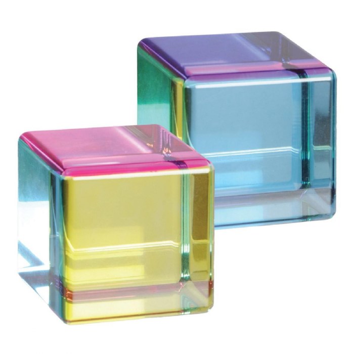 Primary Image of Multi-Color Solid 2" Cubes