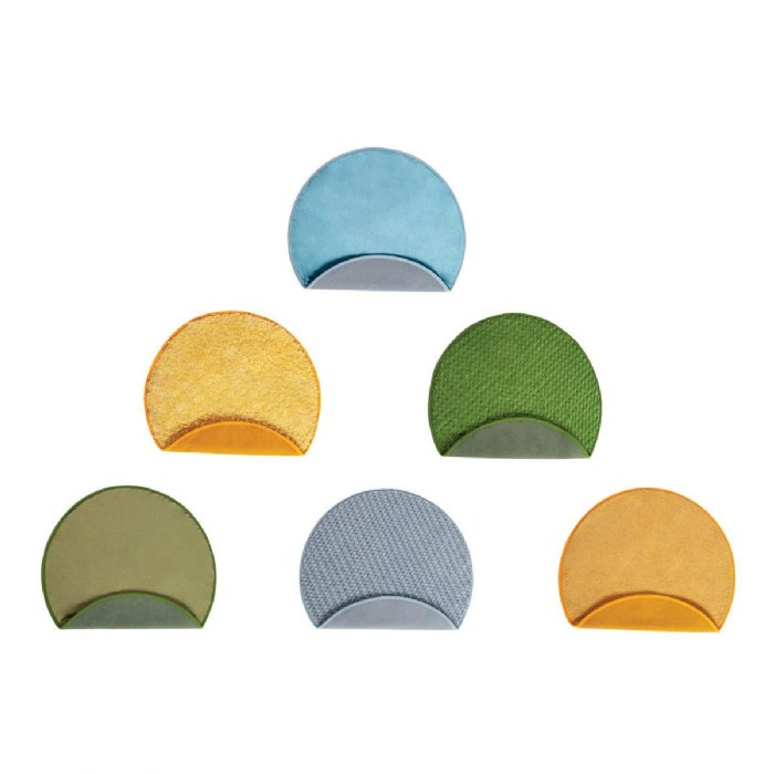 Alternate Image #1 of Sense of Place Sensory Carpets - Set of 6