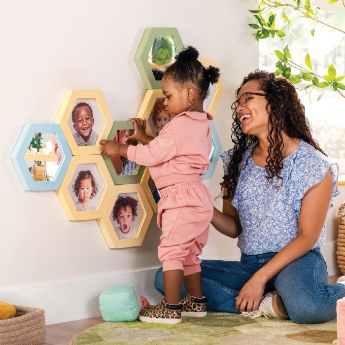 Alternate Image #1 of Sense of Place Hex Wall System - Frames and Mirrors