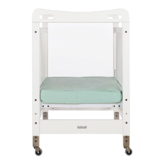 Alternate Image #1 of White Safe and Sound Crib