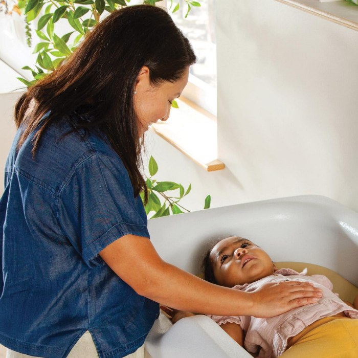 Alternate Image #1 of White Changing Table with Stairs