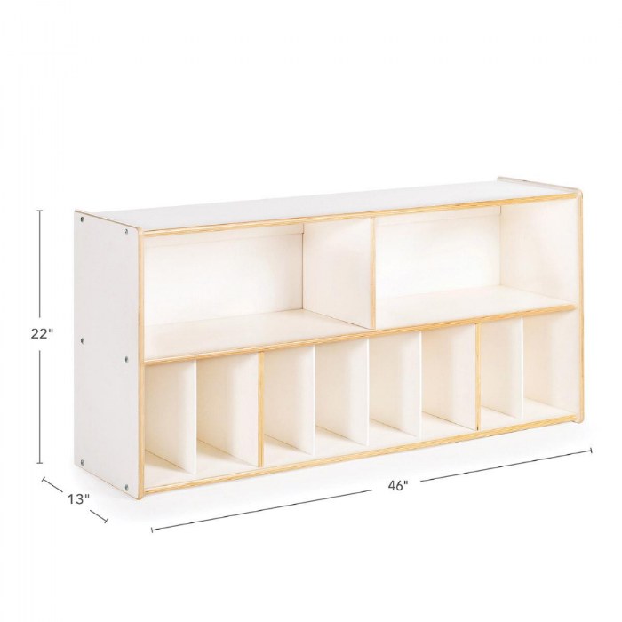 Alternate Image #1 of White Wall Diaper Storage