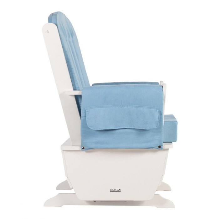 Alternate Image #1 of White Comfort Glider