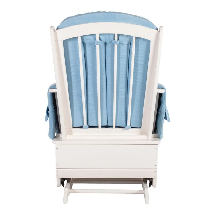 Alternate Image #1 of White Comfort Glider