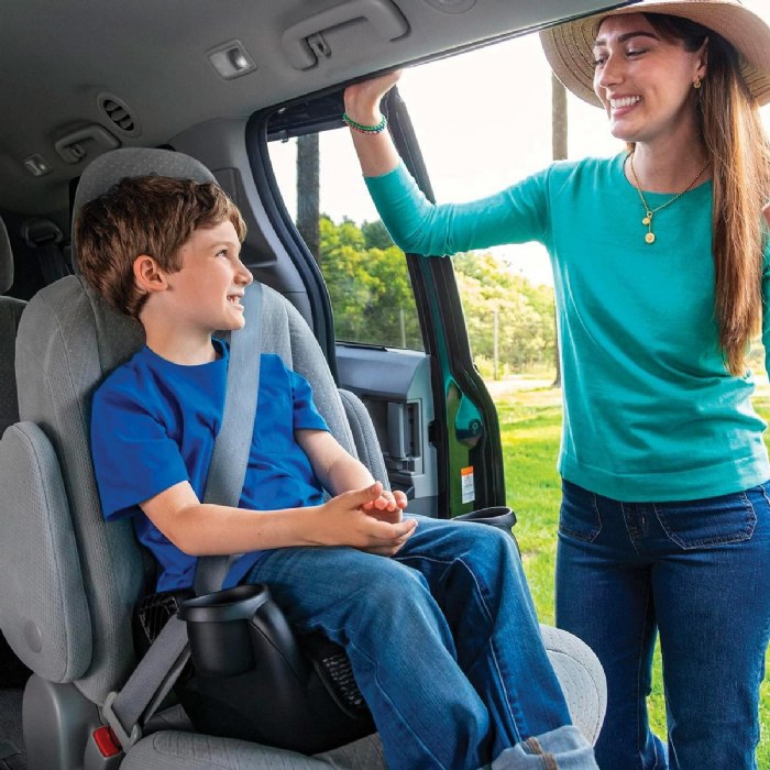 Alternate Image #1 of Evenflo&reg; GoTime&trade; No Back Booster Seat - Static Black