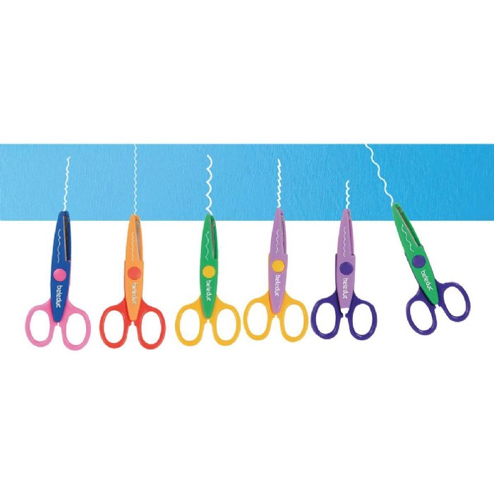 Alternate Image #1 of Classroom Zig Zag Scissors - 30 Scissors