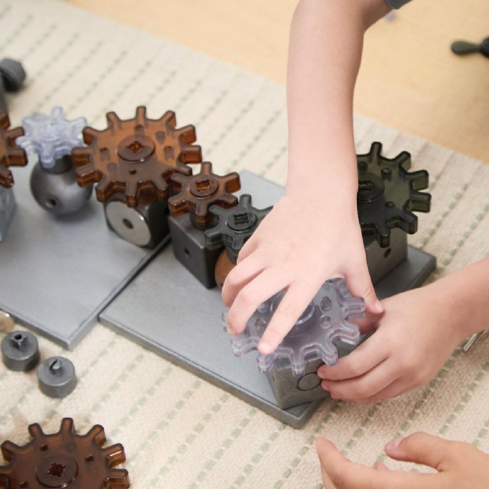 Alternate Image #1 of Motors and Magnets Loose Parts STEM Kit - 178 Pieces