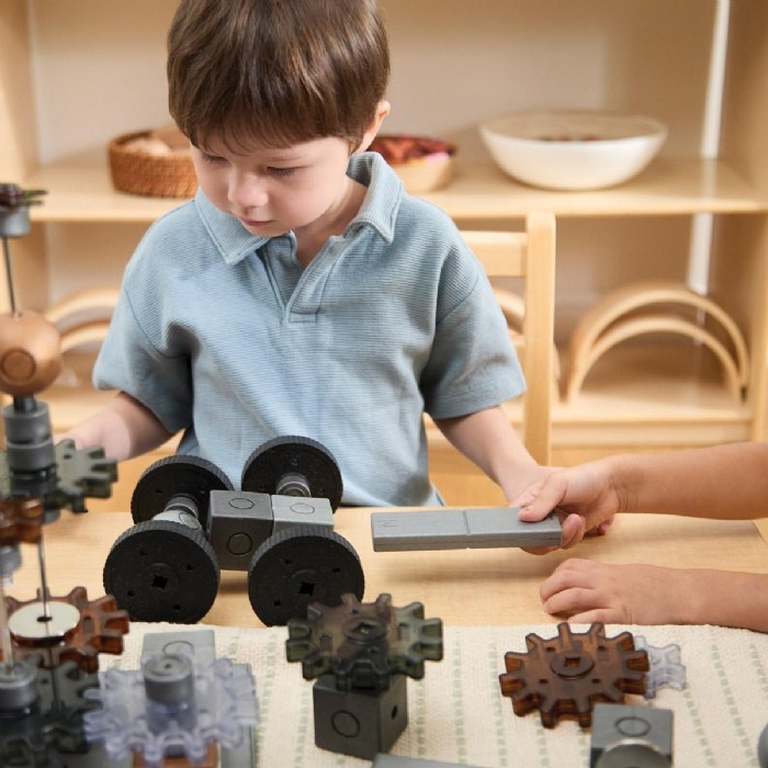 Alternate Image #1 of Motors and Magnets Loose Parts STEM Kit - 178 Pieces