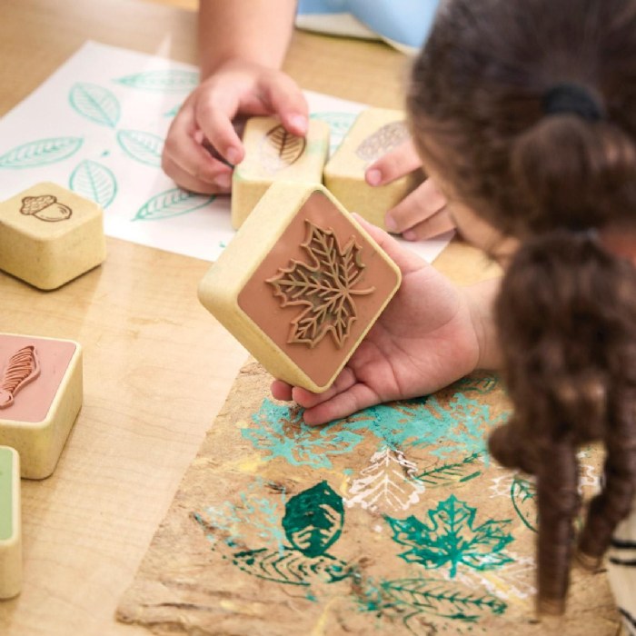 Alternate Image #1 of Branches and Leaves Stamps - Set of 18