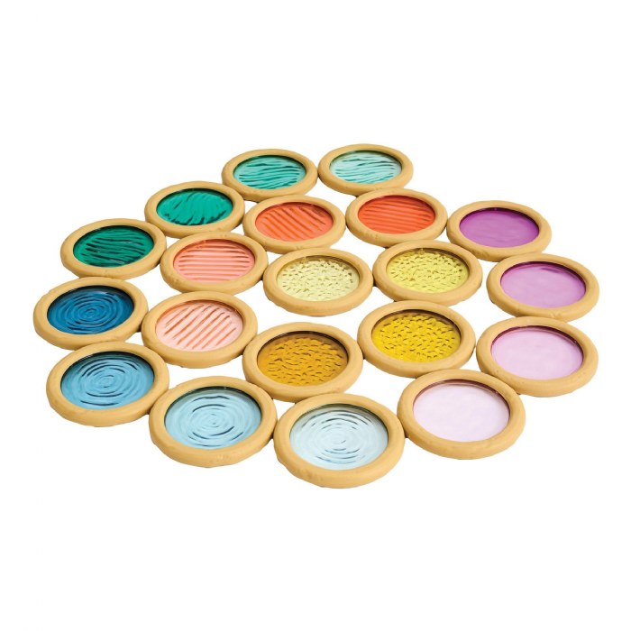 Alternate Image #1 of Light and Color Textured Discs