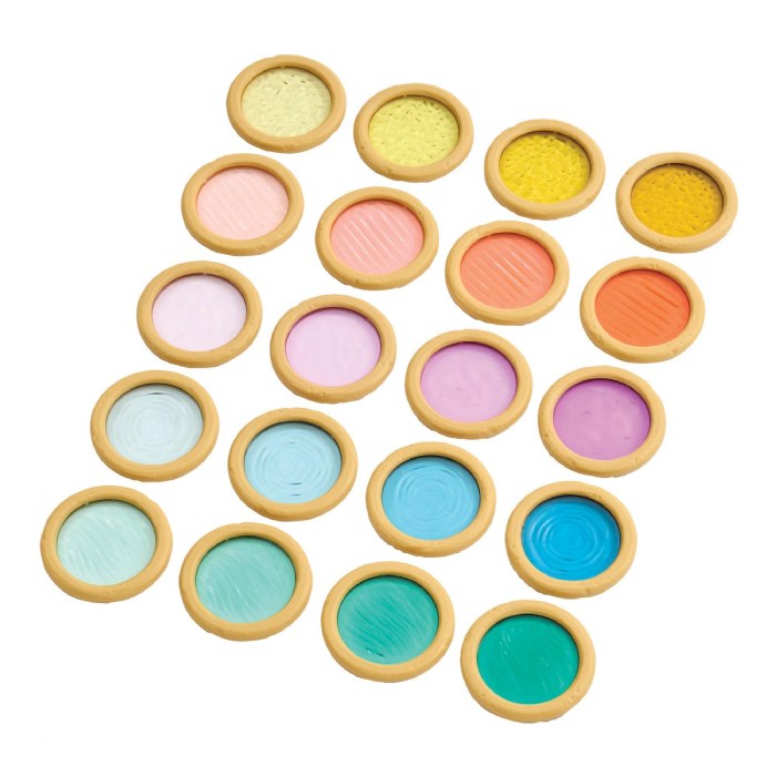 Alternate Image #1 of Light and Color Textured Discs