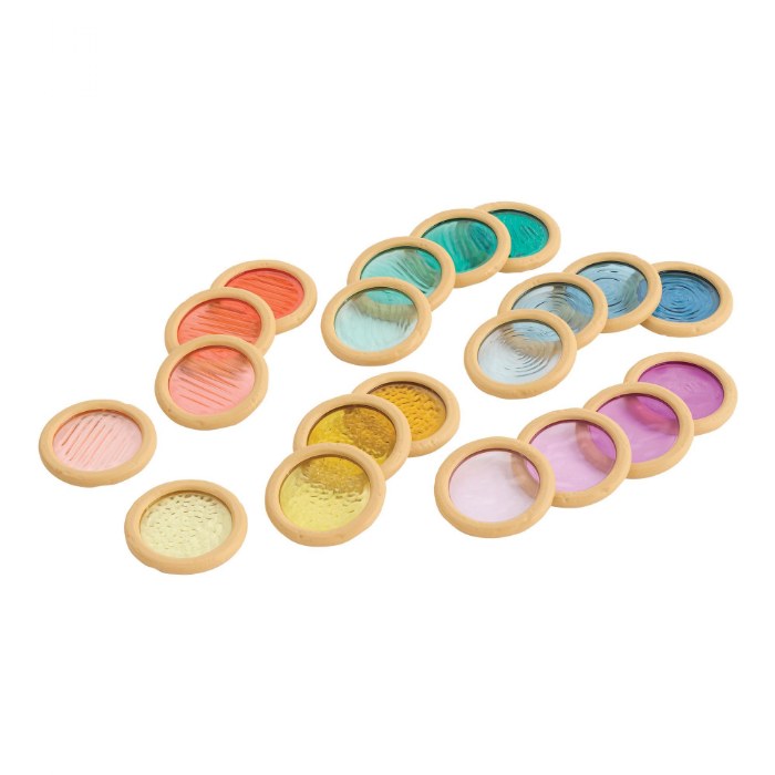 Alternate Image #1 of Light and Color Textured Discs