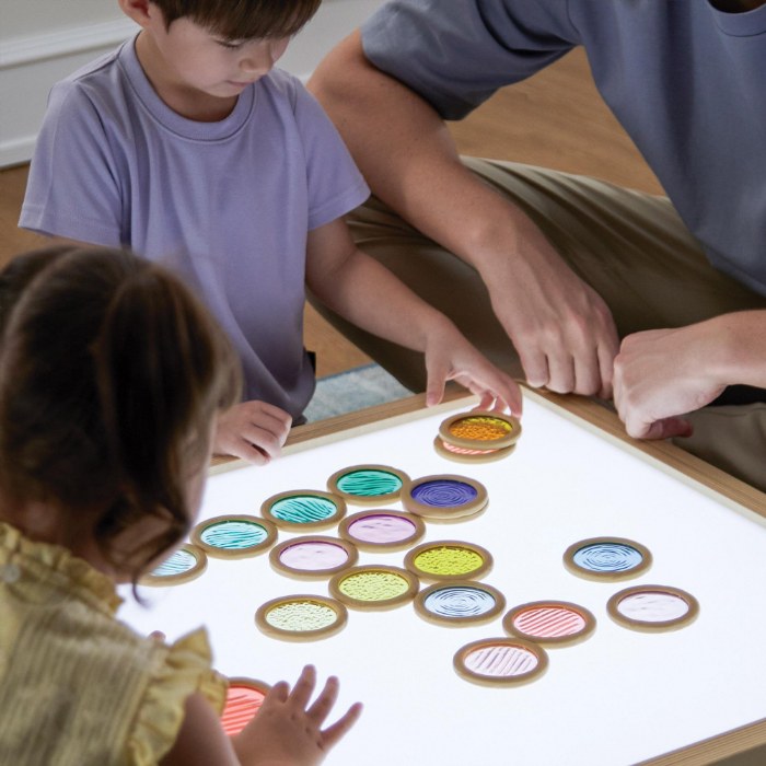 Alternate Image #1 of Light and Color Textured Discs