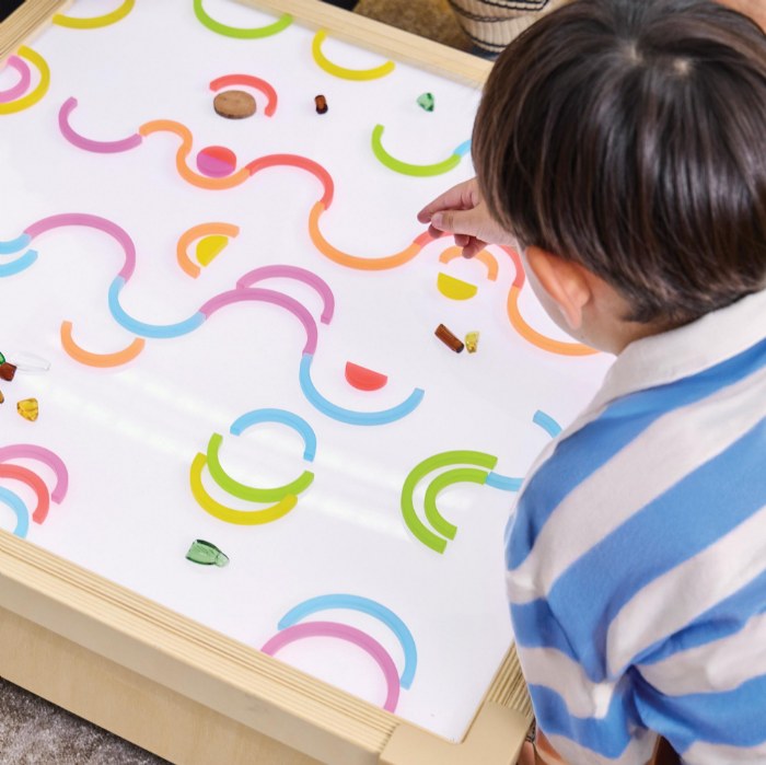 Alternate Image #1 of Translucent Arch Tiles - 90 Pieces