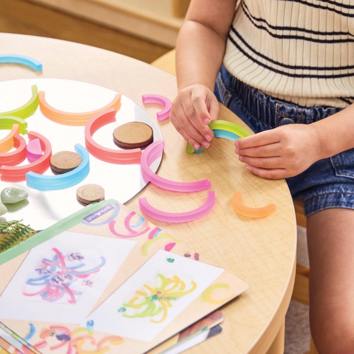 Alternate Image #1 of Translucent Arch Tiles - 90 Pieces