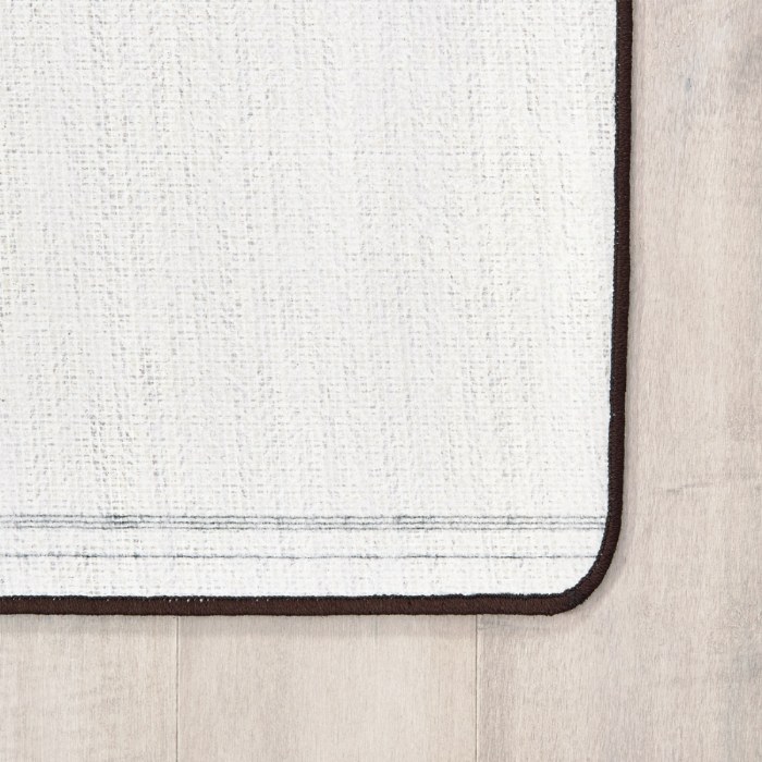 Alternate Image #1 of Peaceful Spaces Leaf Rug - Tan - 6' x 9' Rectangle