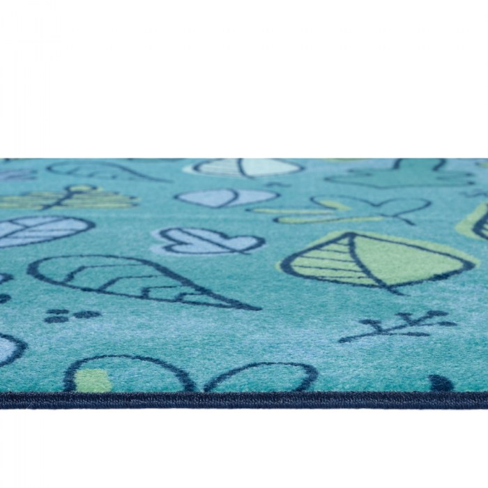 Alternate Image #1 of Falling Leaves Pattern Carpets -7'6" x 12' Rectangle