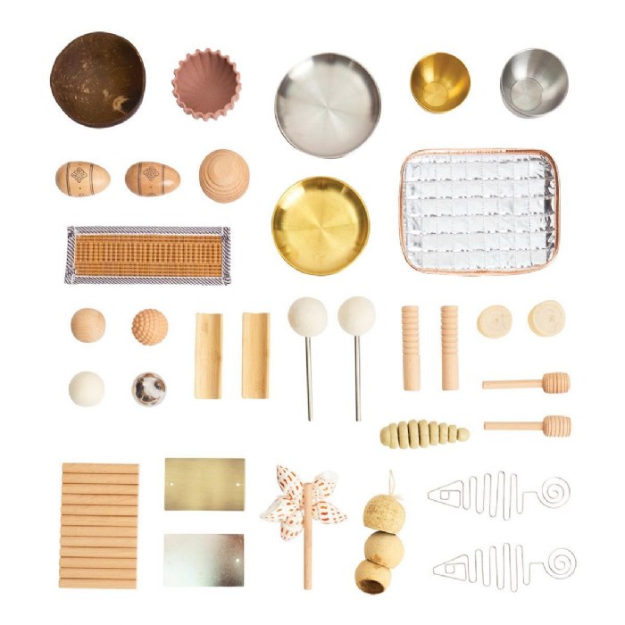 Alternate Image #1 of Sound Play: Toddler Loose Parts STEM Kit - 34 Pieces