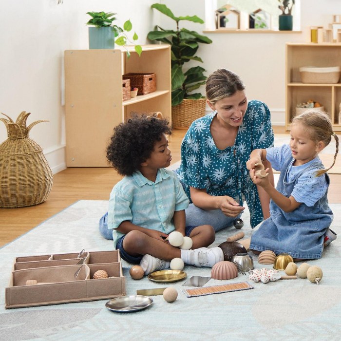 Alternate Image #1 of Sound Play: Toddler Loose Parts STEM Kit - 34 Pieces