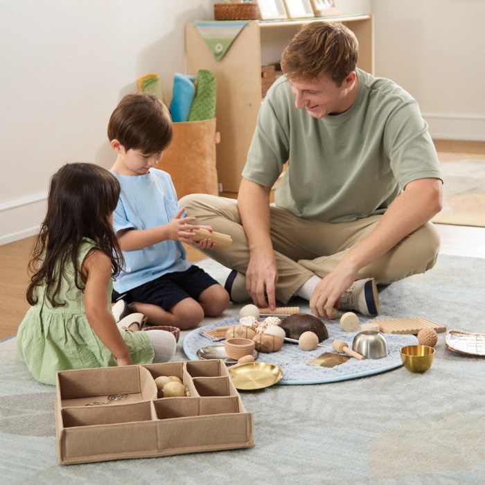 Alternate Image #1 of Sound Play: Toddler Loose Parts STEM Kit - 34 Pieces
