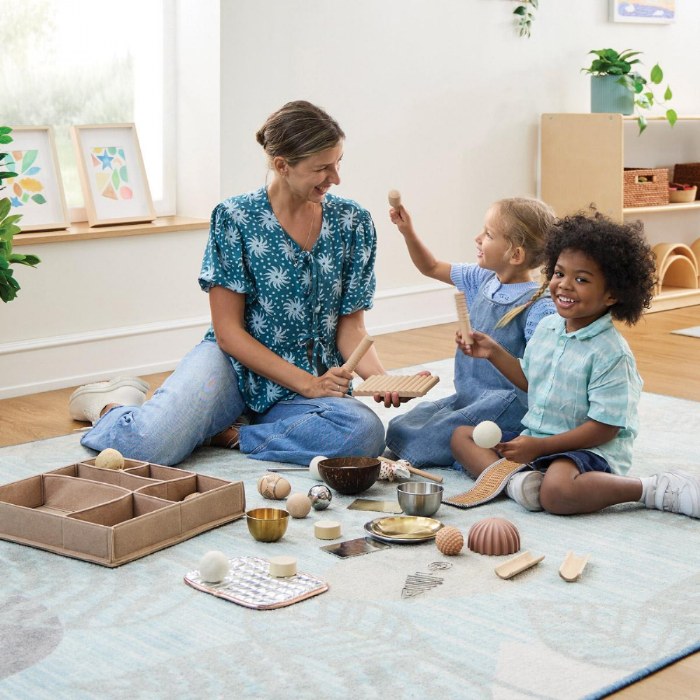 Alternate Image #1 of Sound Play: Toddler Loose Parts STEM Kit - 34 Pieces