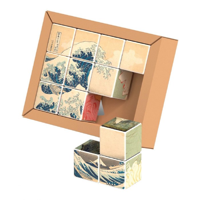 Alternate Image #1 of Cube Art Magnetic Masterpieces - 6 Artworks