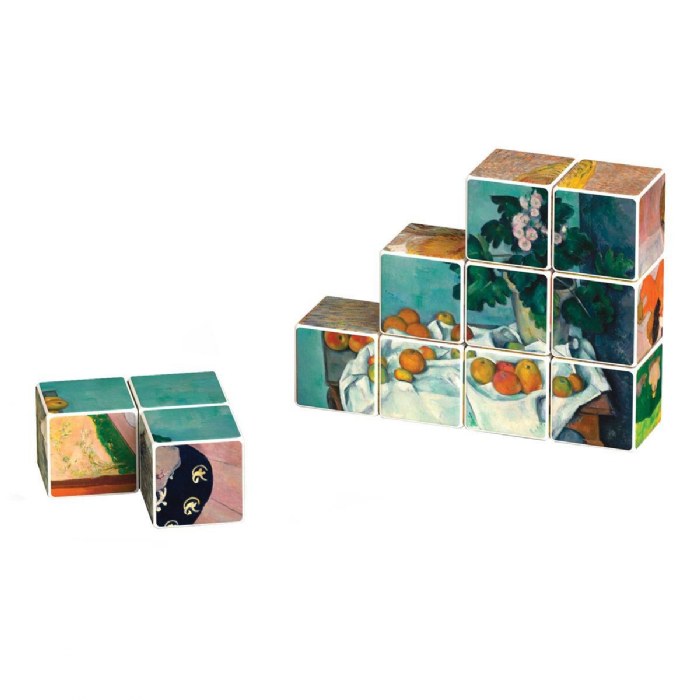 Alternate Image #1 of Cube Art Magnetic Masterpieces - 6 Artworks