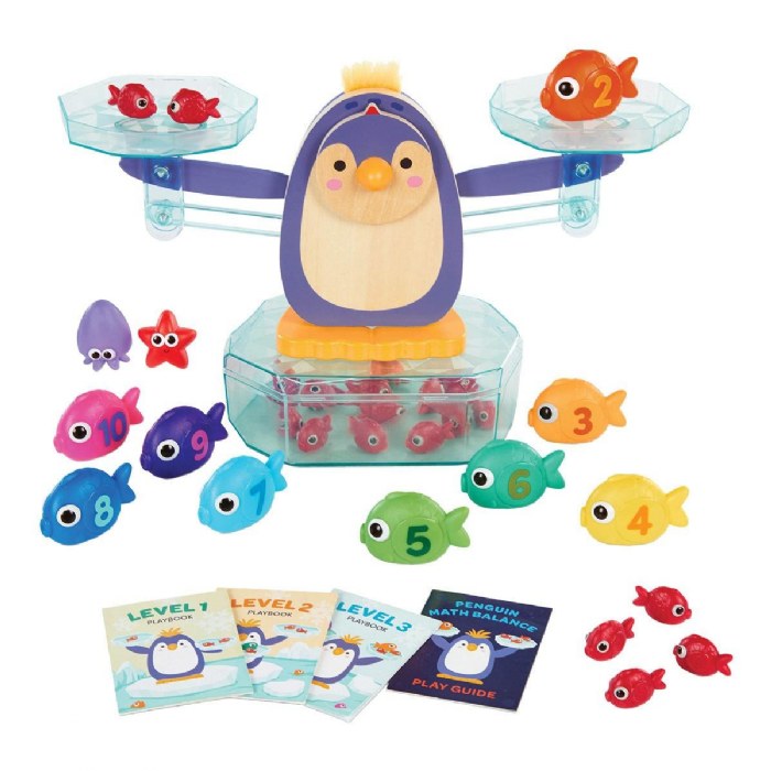 Alternate Image #1 of Penguin Math Balance Scale