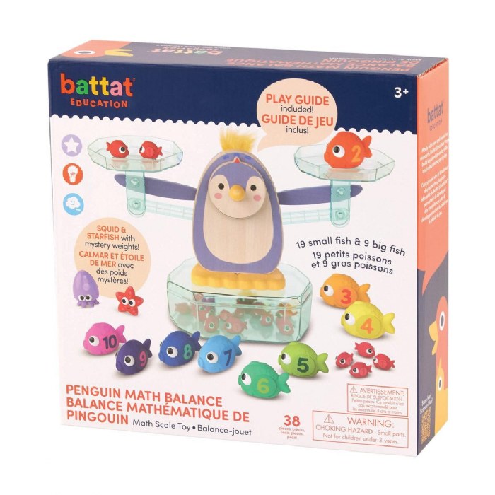 Alternate Image #1 of Penguin Math Balance Scale