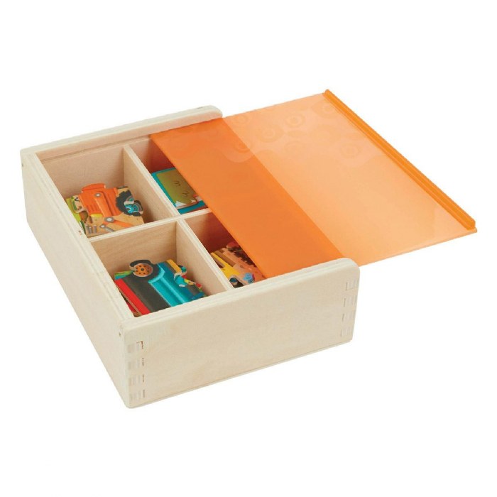 Alternate Image #1 of 4 Wooden Construction Jigsaw Puzzles in Wood Box