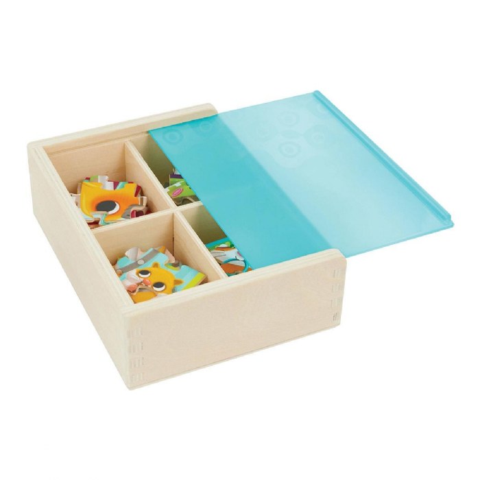 Alternate Image #1 of 4 Wooden Pet Jigsaw Puzzles in Wood Box