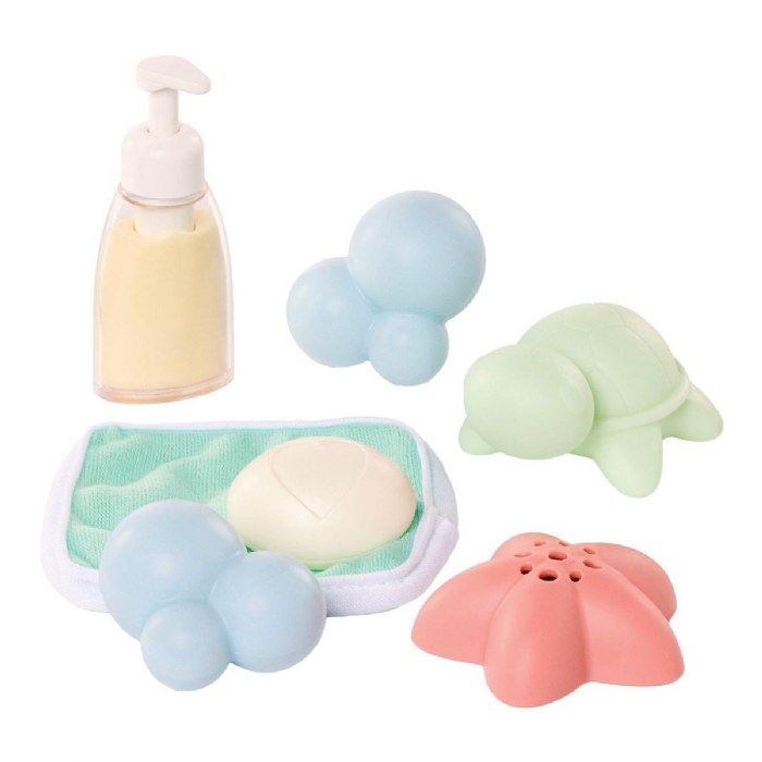 Alternate Image #1 of 14" Plush Water Play Baby Doll & Bathtub Set - African American