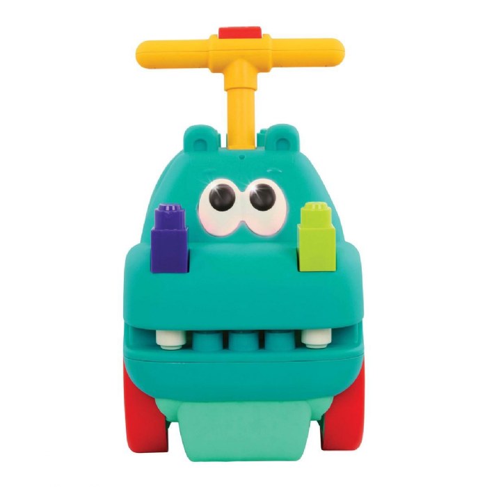 Alternate Image #1 of Hippo Ride-On with Lights, Sounds, & Blocks