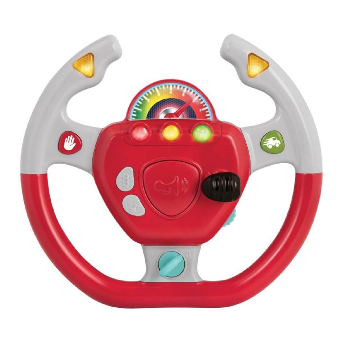 Alternate Image #1 of Steering Wheel with Lights & Sounds