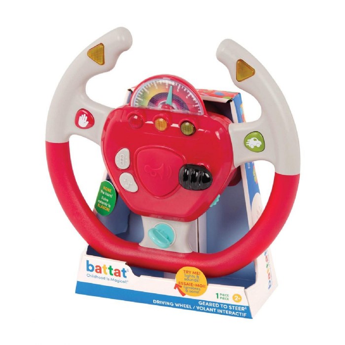 Alternate Image #1 of Steering Wheel with Lights & Sounds