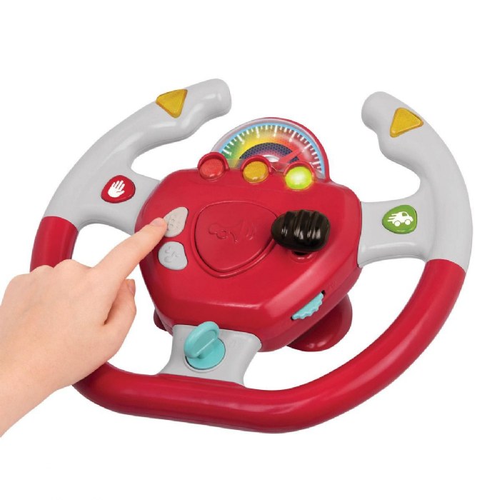 Alternate Image #1 of Steering Wheel with Lights & Sounds
