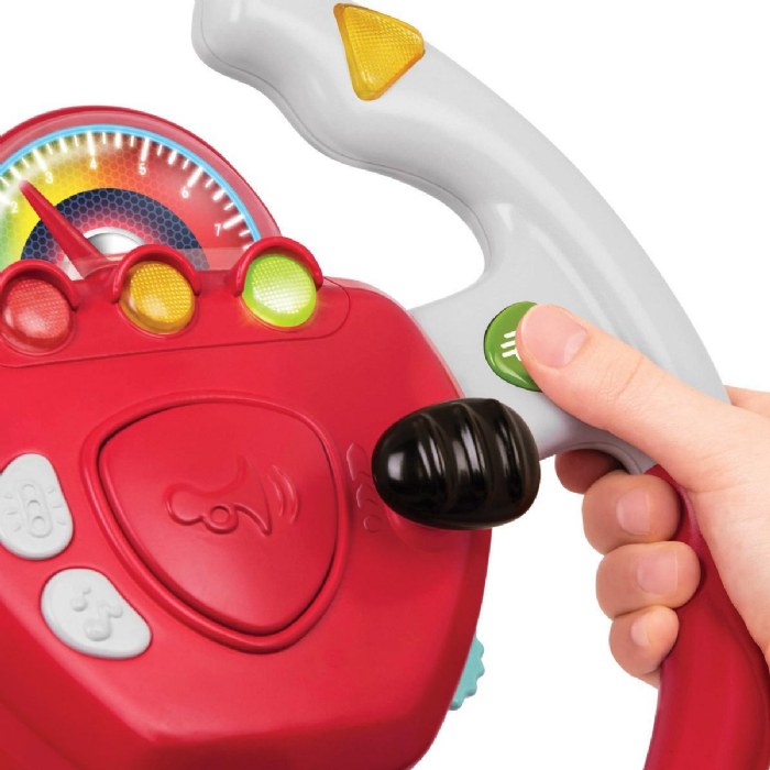 Alternate Image #1 of Steering Wheel with Lights & Sounds