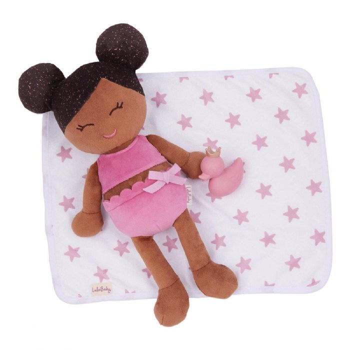 Alternate Image #1 of 14" Plush Water Play Baby Doll - African American