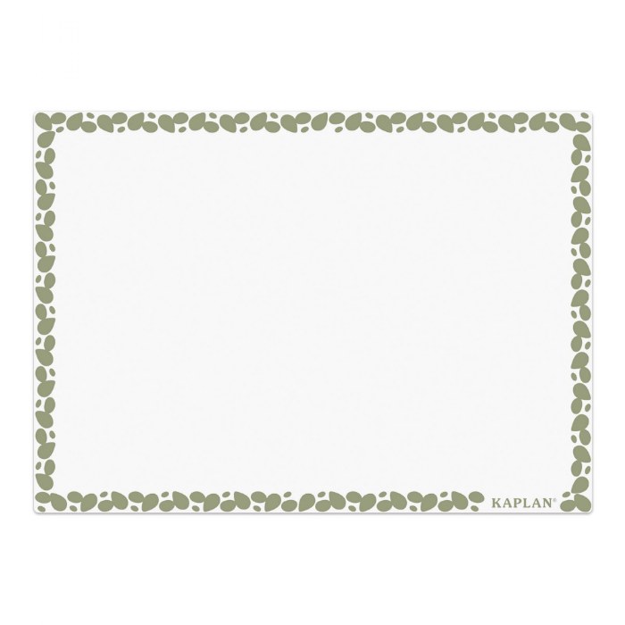 Alternate Image #1 of Tabletop Messy Mat - Set of 5