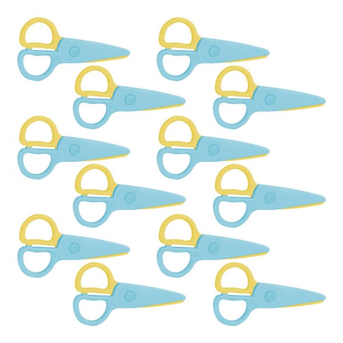 Primary Image of Plastic Scissors "Won't cut hair" - Set of 12