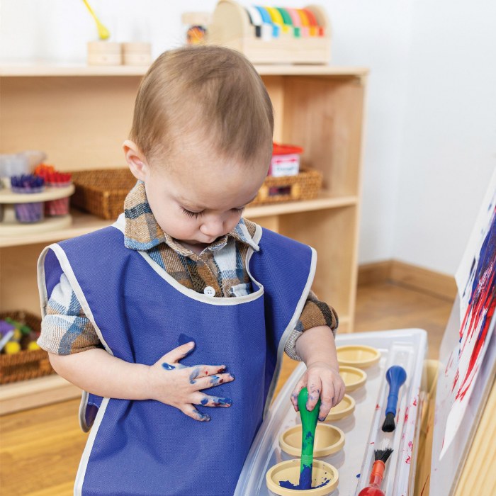 Alternate Image #1 of Toddler Sleeveless Aprons - Set of 4