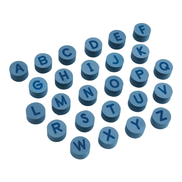 Alternate Image #1 of Giant Alphabet Stampers - Uppercase Letters